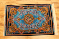 Persian silk carpet No. 14