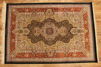 Persian silk carpet No. 16