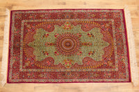 Persian silk carpet No. 20