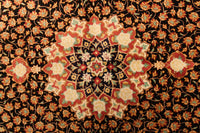 Persian silk carpet No. 23