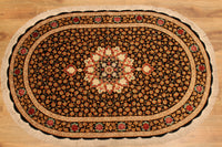 Persian silk carpet No. 23