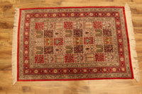 Persian silk carpet No. 24