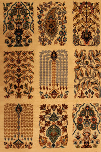 Persian silk carpet No. 4