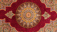 Persian silk carpet No. 6
